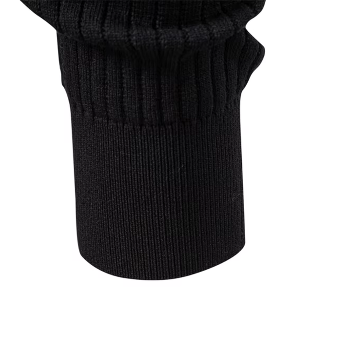 Prążkowana koszulka Henley