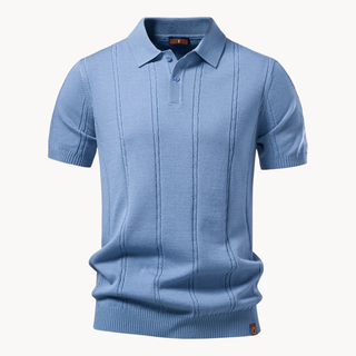 Benoit | Luksusowa dzianinowa koszulka polo