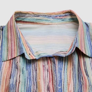 Livia™ | Kolorowy Top w Paski