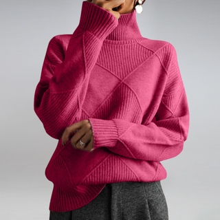 Sweter z golfem