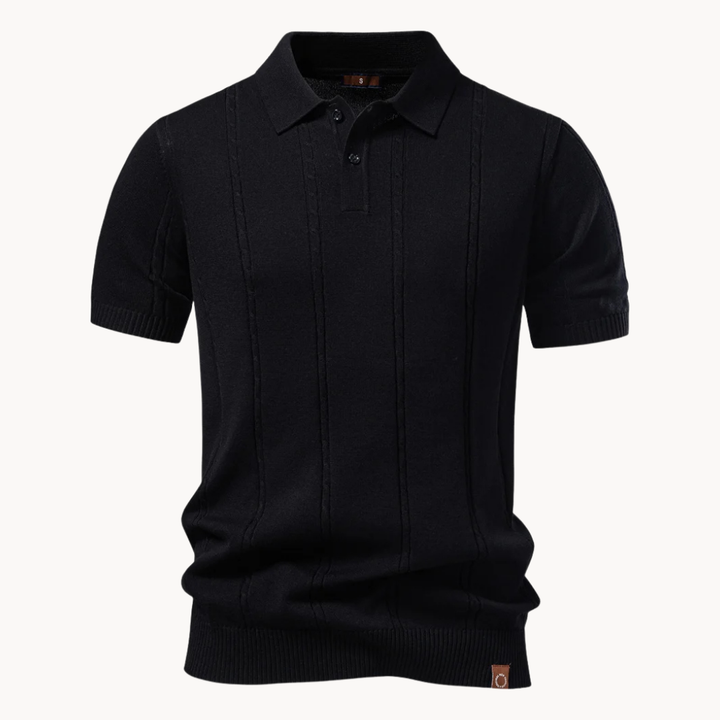 Benoit | Luksusowa dzianinowa koszulka polo