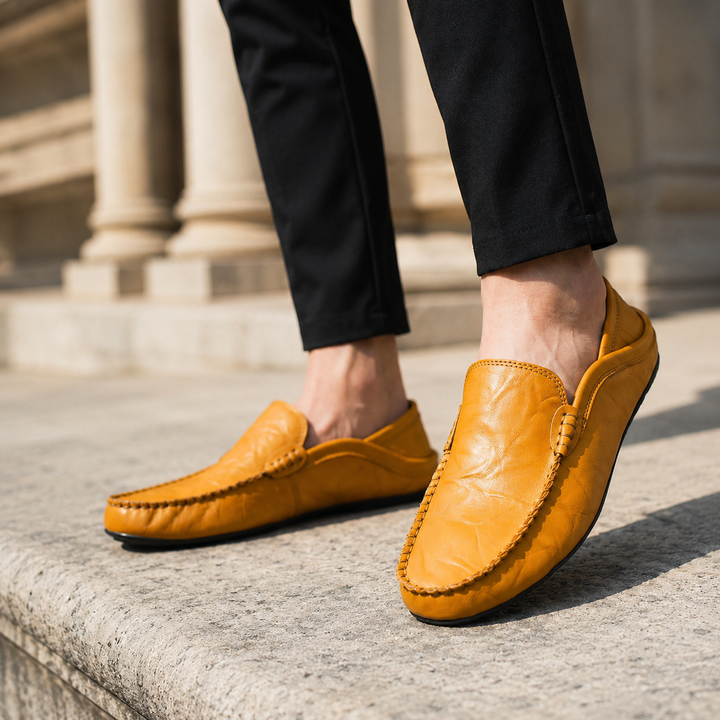 Tomasz | Eleganckie Skórzane Mokasyny
