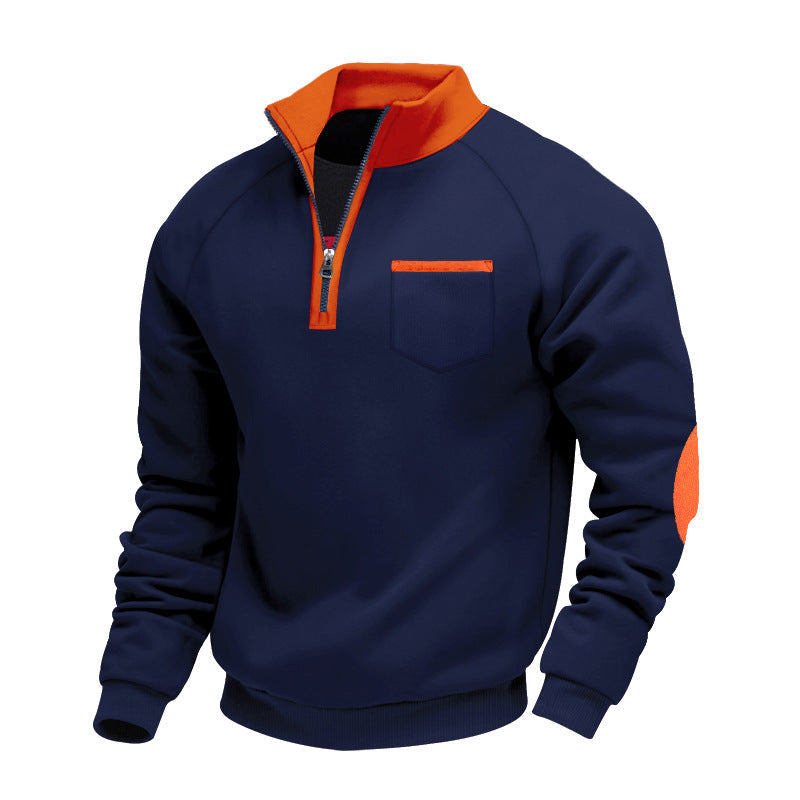 Solidny sweter casualowy