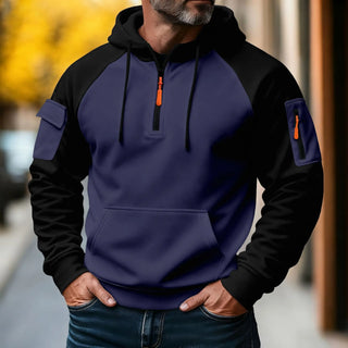 Stylowy sweter z zamkiem błyskawicznym