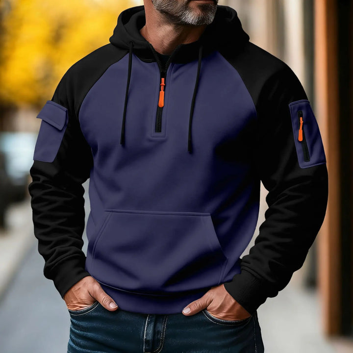 Stylowy sweter z zamkiem błyskawicznym
