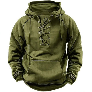 Sweter z plecionym wzorem