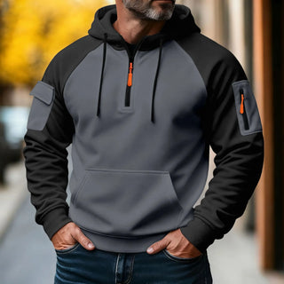 Stylowy sweter z zamkiem błyskawicznym