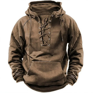 Sweter z plecionym wzorem