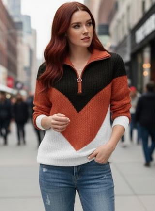 Margaux™ — Elegancki, wygodny sweter na co dzień o wyrazistym kroju