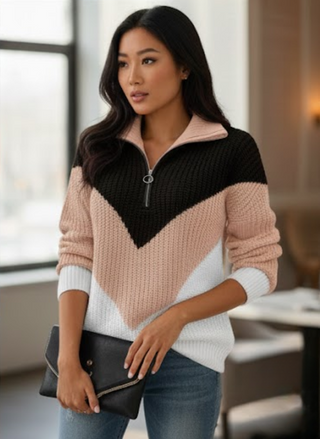 Margaux™ — Elegancki, wygodny sweter na co dzień o wyrazistym kroju