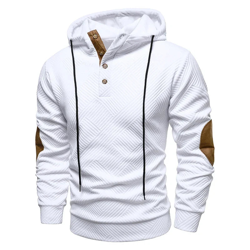 Casualowa bluza z kapturem