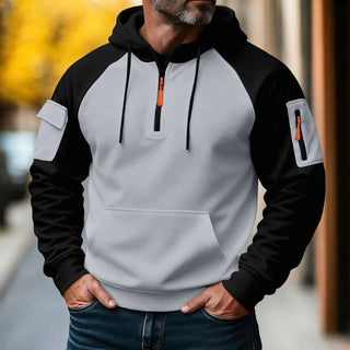 Stylowy sweter z zamkiem błyskawicznym