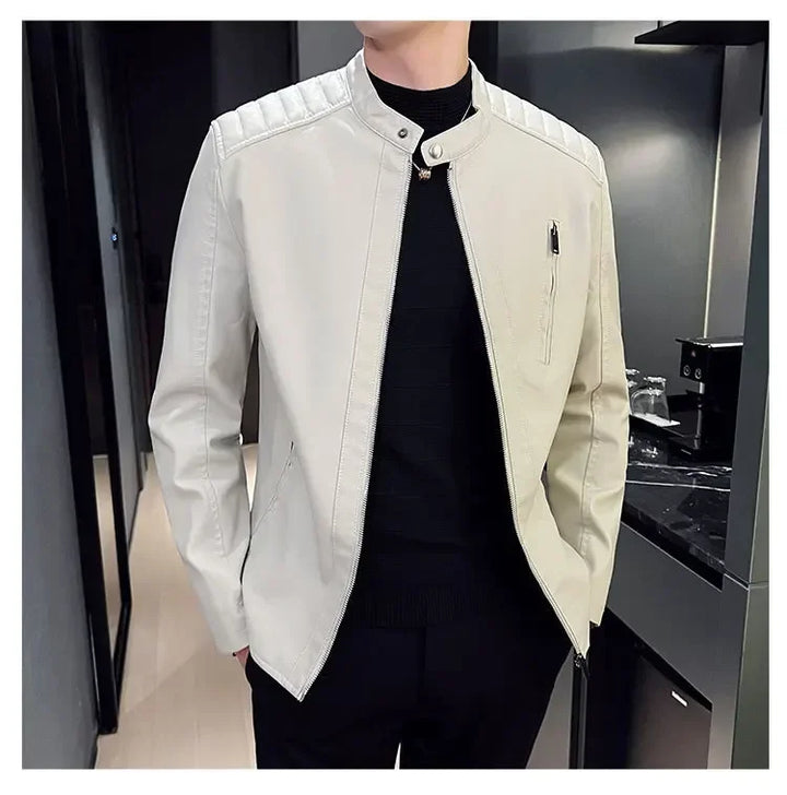 Adrian™ | Elegancka Skórzana Kurtka