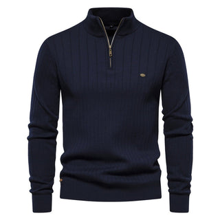 Casper | Casual Bawełnowy Sweter Męski