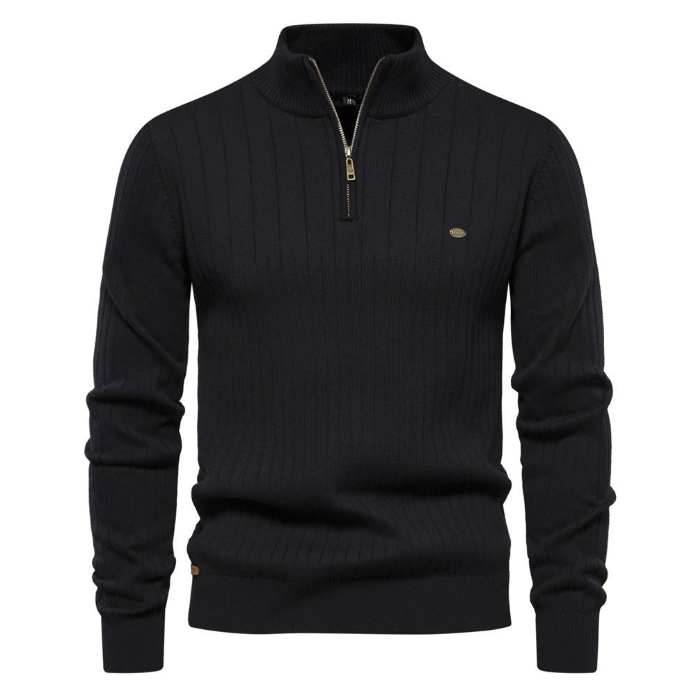Casper | Casual Bawełnowy Sweter Męski