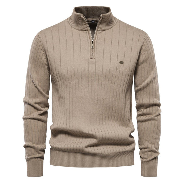Casper | Casual Bawełnowy Sweter Męski