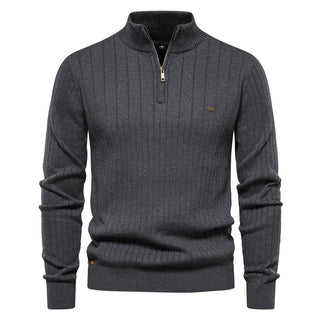 Casper | Casual Bawełnowy Sweter Męski