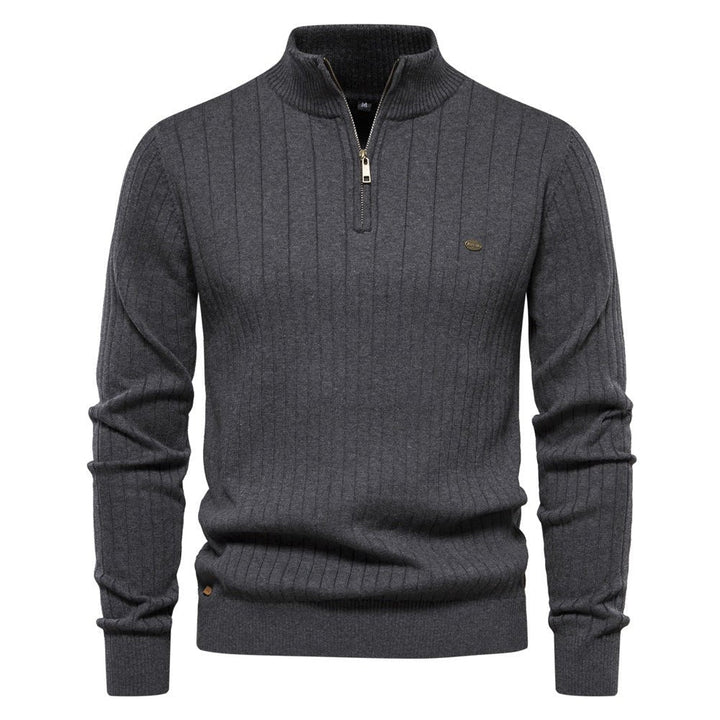 Casper | Casual Bawełnowy Sweter Męski