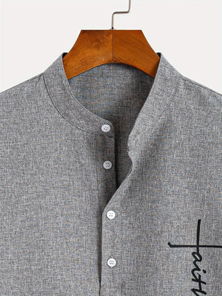 Nowoczesna koszulka polo ze stójką