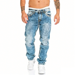 Alden™ | Minimalistyczne elastyczne jeansy męskie w stylu emo na lato