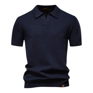 Polo z dzianiny waflowej