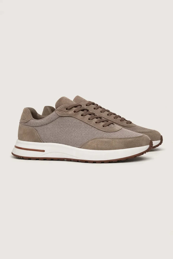 sneakersy City beżowy