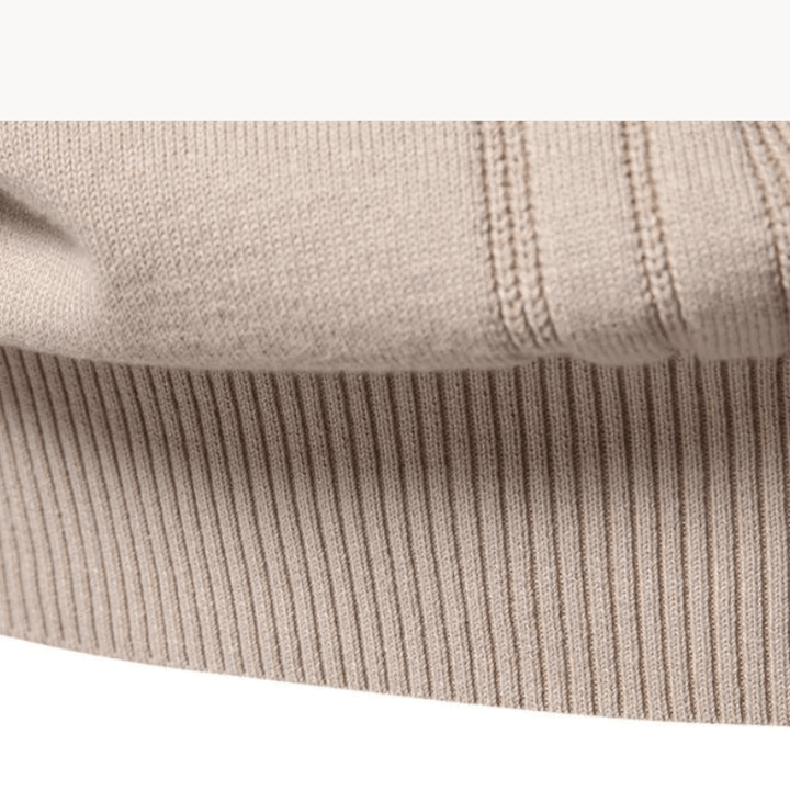 Męski sweter w kratę